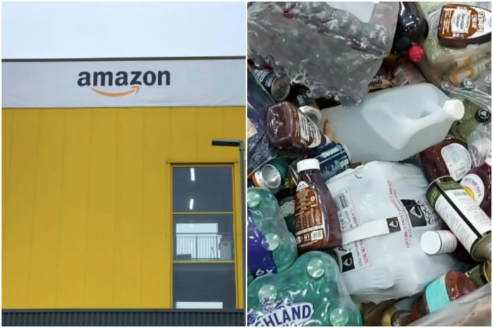 Amazon's Scottish warehouse destroys dozens of pallets of unopened food, drinks, toys and clothing

