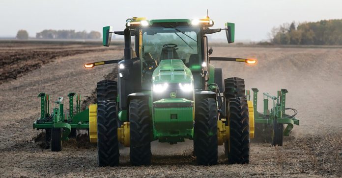 John Deere is taking a step into the future with the first fully autonomous tractor

