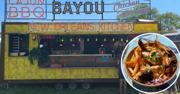 We tried the New Orleans Kitchen food truck at Glastonbury Festival and it was seriously good
