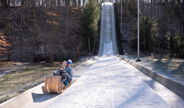  Go Tobogganing Down the Fastest and Tallest Chutes in Ohio at Strongsville's Mill Stream Run Reservation |  Culture |  cincinnati
